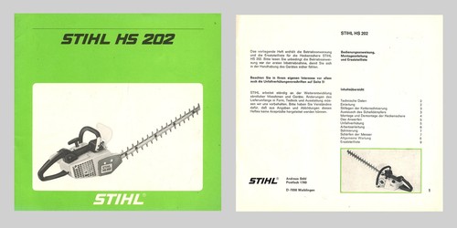 Tagliasiepi stihl 202 - hs,
